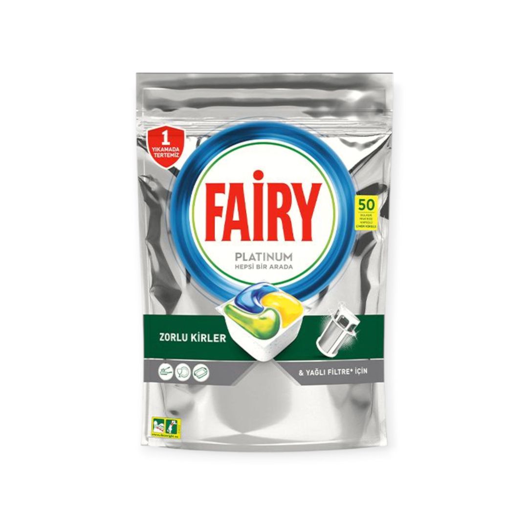 Qabyuyan maşın üçün kapsullar Fairy Platinum, 50 əd — Mallar, Bakı