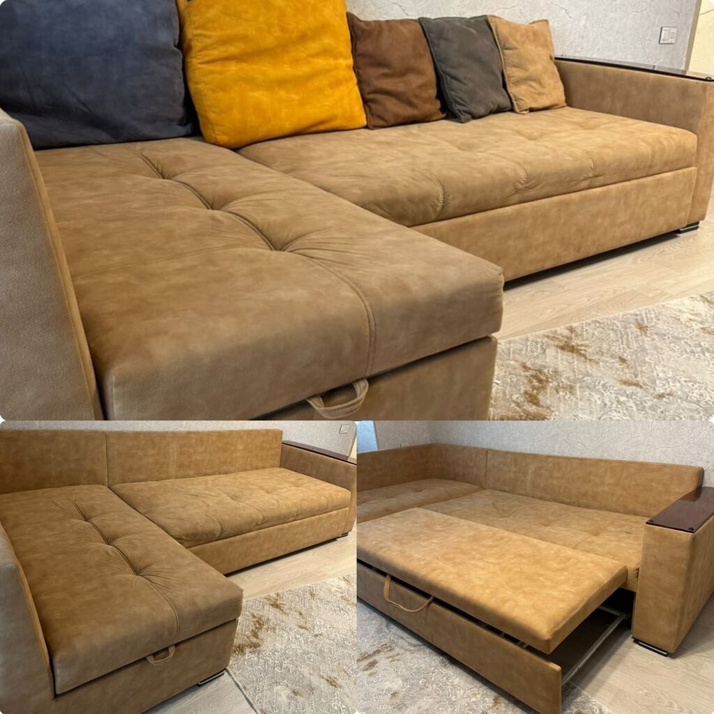 Uqlavoy divan. 220azn. qiymet söndü. Açılır bazalidir. Ünvan qara — Mebel, Bakı