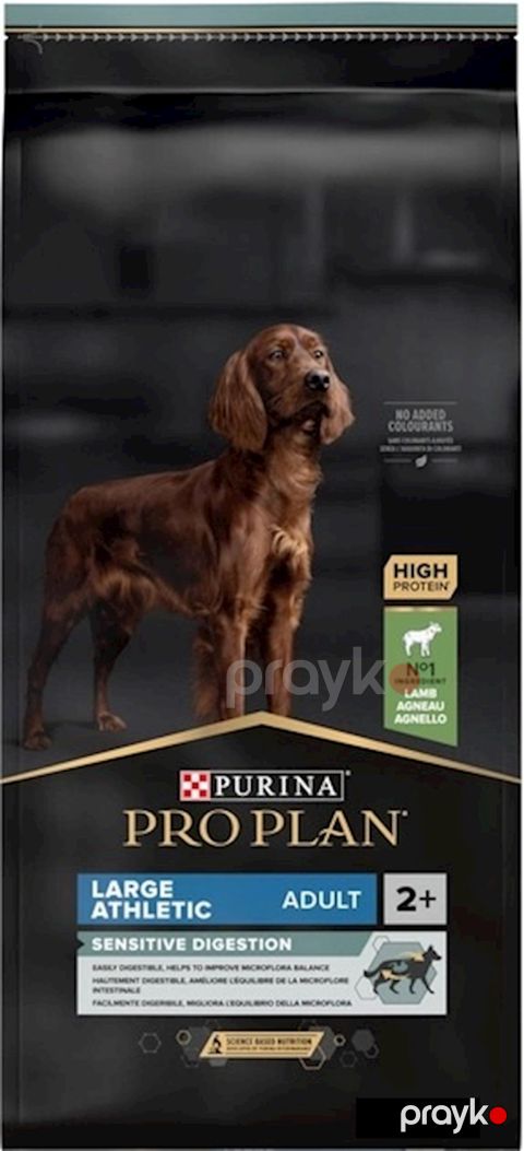 Quru yem Purina ProPlan Large Athletic Sensitive Digestion Adult yetkin itlər üçün, quzu əti ilə, çəki ilə 1 kq — Bakı