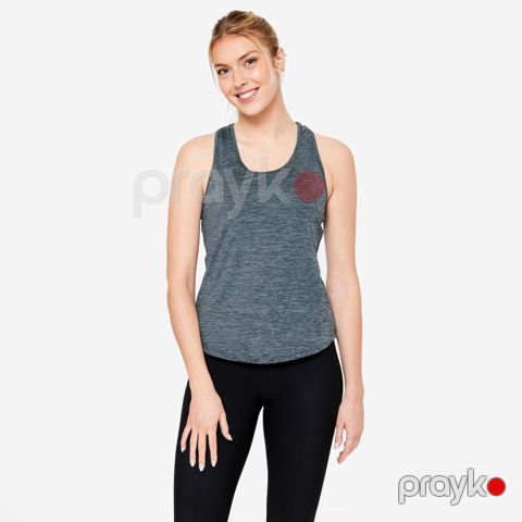 Qadınlar üçün idman maykası Decathlon 8797811, tünd boz, ölçü S — Bakı