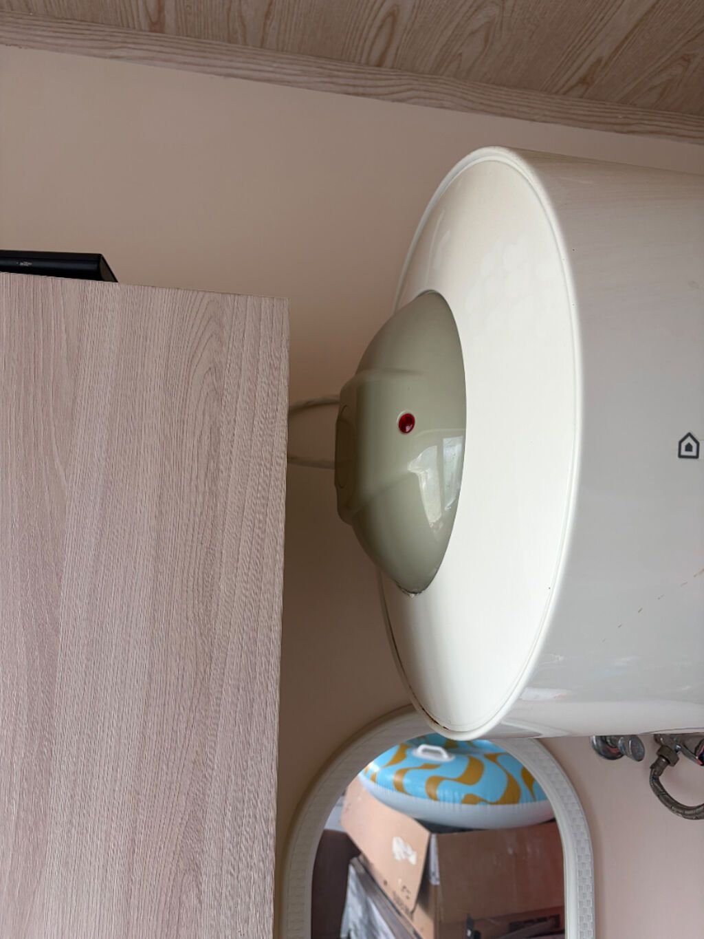 Ariston 100l, işlənmiş, əla vəziyyətdə, təmirlə əlaqədar satılır — Kombilər, Bakı (4)