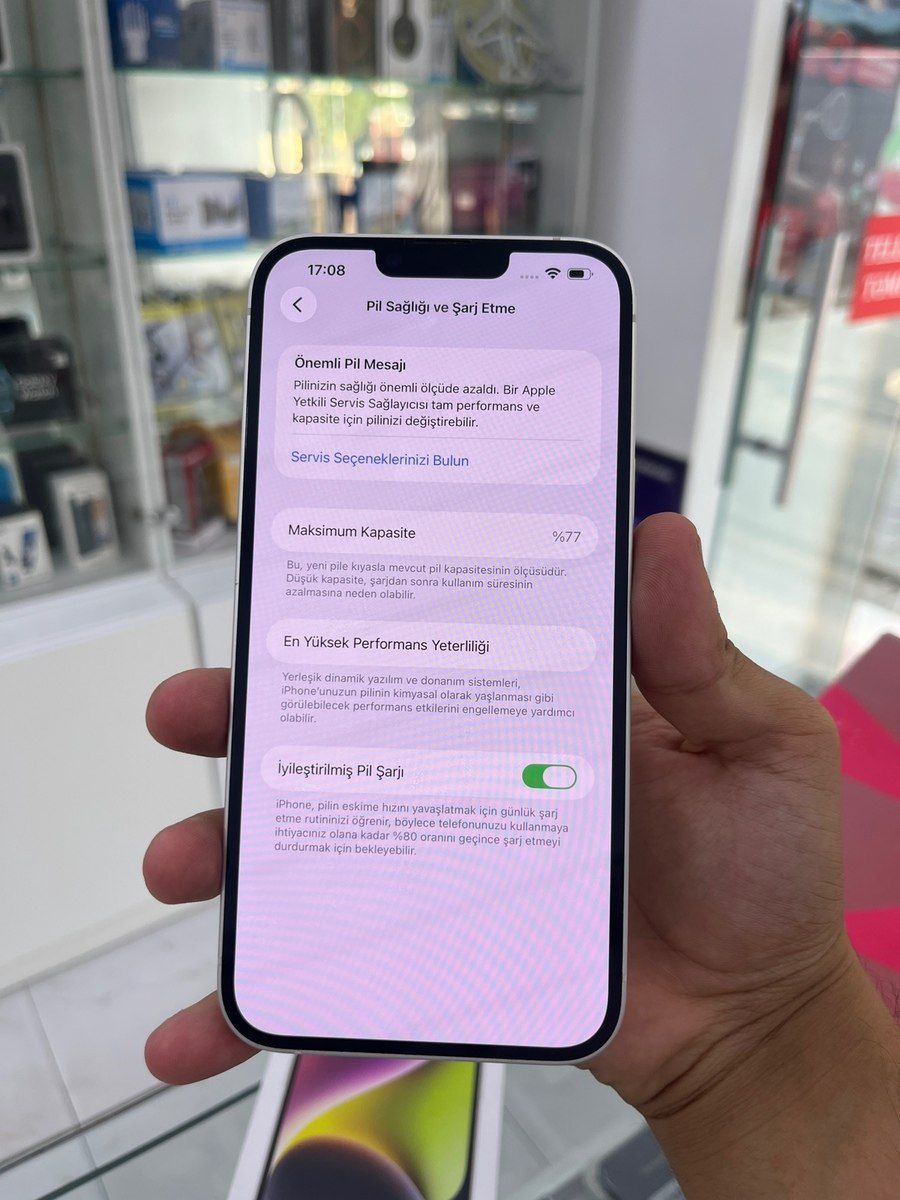 Apple iPhone 14 Plus Starlight 128GB/4GB — Smartfonlar, Bakı (5)
