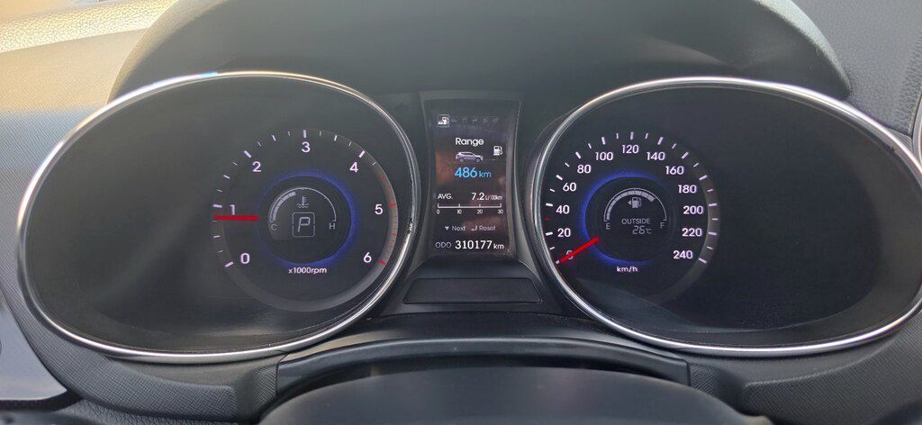 Hyundai Santa Fe, 2.0 L, 2012 il, 310 000 km — Avtomobillər, Bakı (4)
