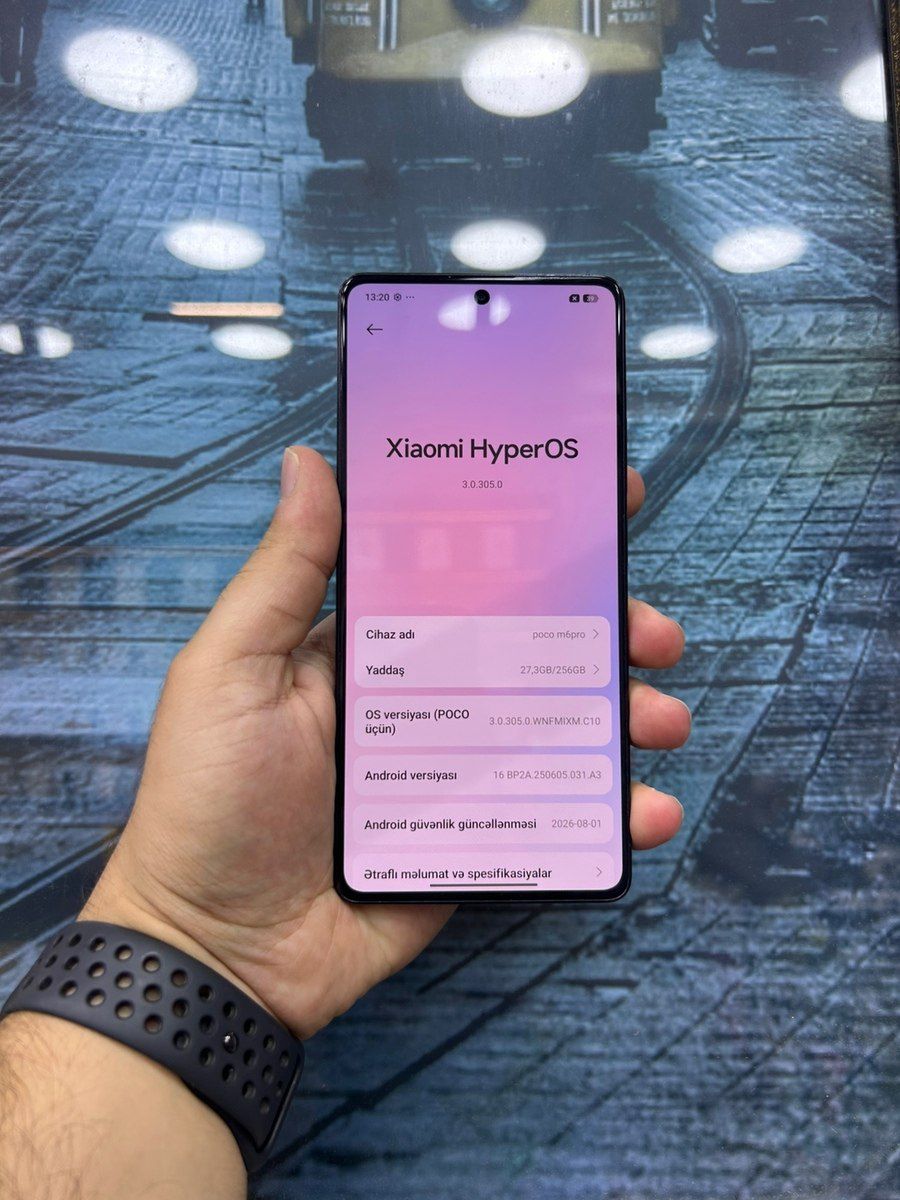 Xiaomi Poco M6 Pro Blue 256GB/8GB — Smartfonlar, Bakı (2)