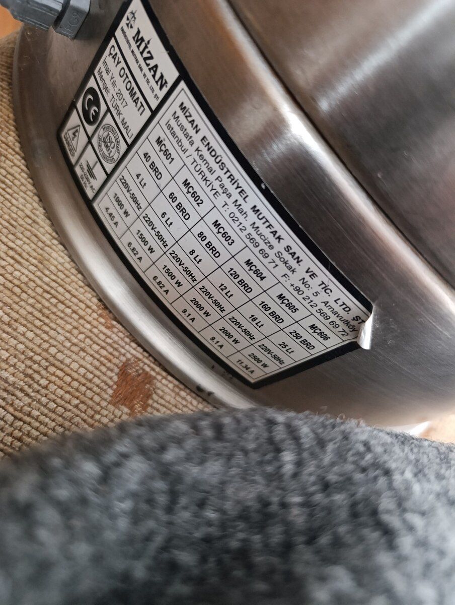 Elektrikli samovar 15 L — Ev texnikası, Bakı (5)