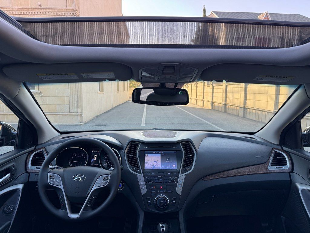 Hyundai Santa Fe, 2.0 L, 2017 il, 227 200 km — Avtomobillər, Bakı (9)