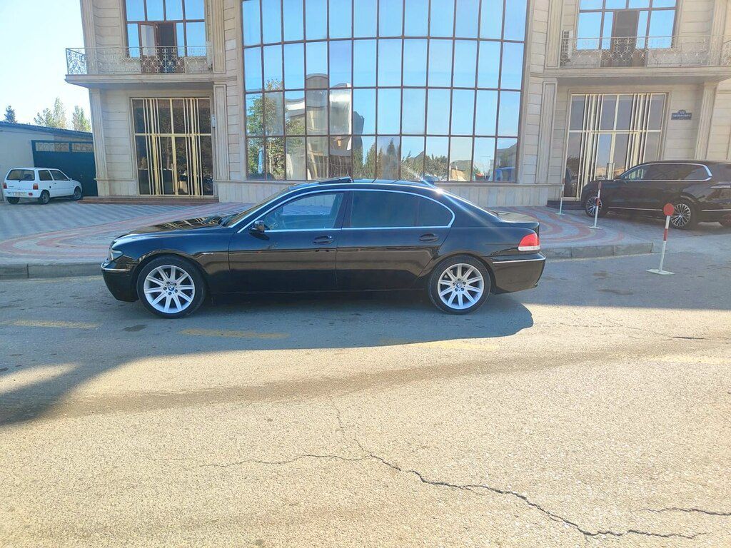BMW 745, 4.4 L, 2003 il, 226 000 km — Avtomobillər, Bakı (5)