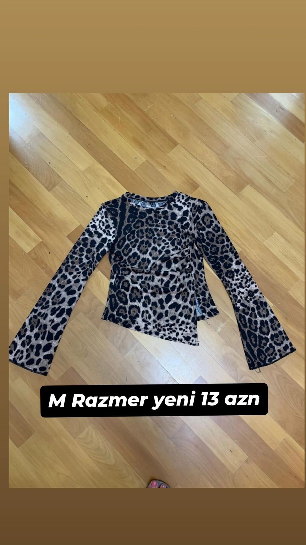 Qadın geyimləri paketi - 3 ədəd mayka: biri xardal rəngli klassik — Qadın paltarı, Bakı (4)