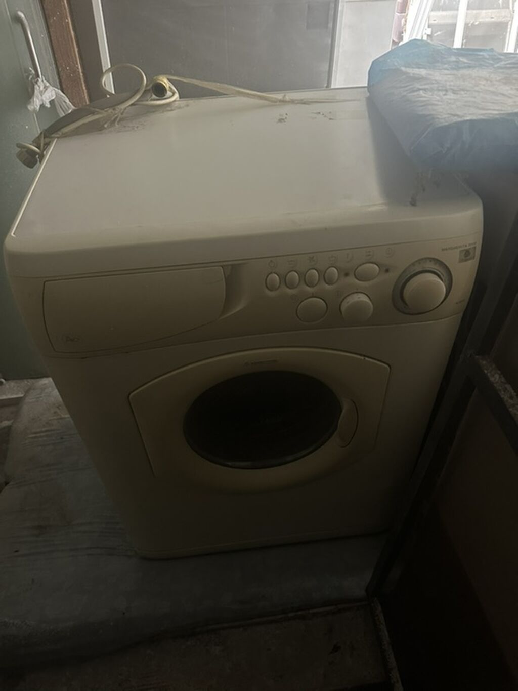 Ariston ön yükləməli paltaryuyan maşın - Brend/model: Ariston (ön — Çamaşır maşınları, Bakı (3)