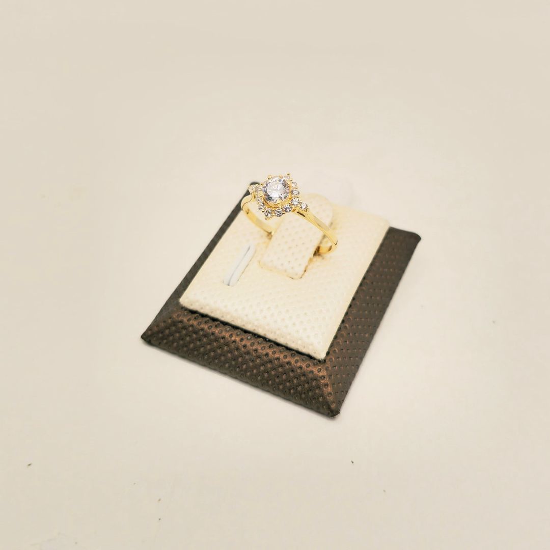 Qadın üzüyü Azgold 10174, 585 əyar, 1,5 qr, 16,5 mm, Türkiyə - Azgold_10174 — Mallar, Bakı