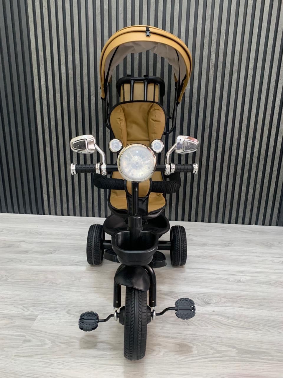 Uşaq üçtəkərli velosipedi OZ2588, sarı — Mallar, Bakı