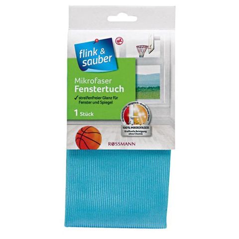 Təmizləmə üçün salfet Flink & Sauber Mikrofaser Fenstertuch 40x40 sm — Bakı