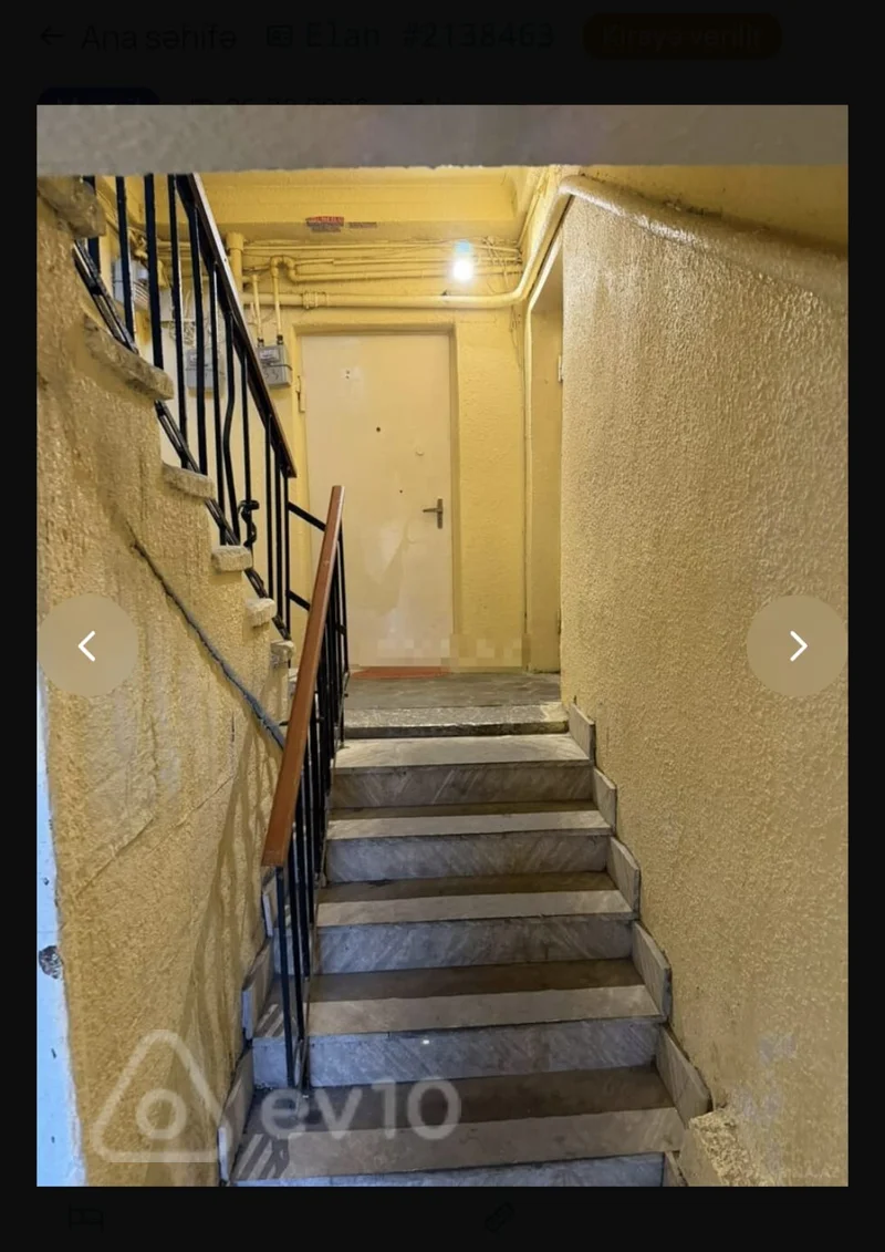 2 otaqlı mənzil, 55 m², Şərifzadə küç. 116 — kirayə — Mənzil, Bakı (10)