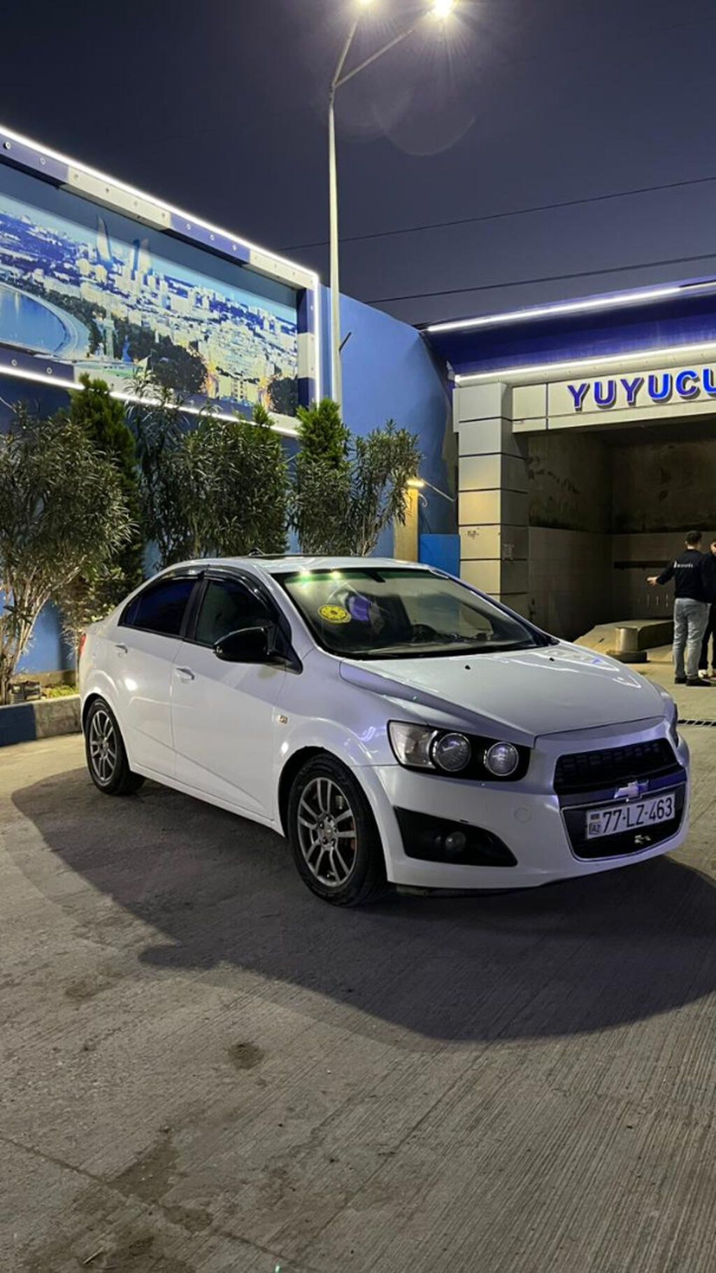 Chevrolet Aveo: 1.6 l 2013 il 250000 km Sedan 77-LZ-463 — Avtomobillər, Bakı (7)