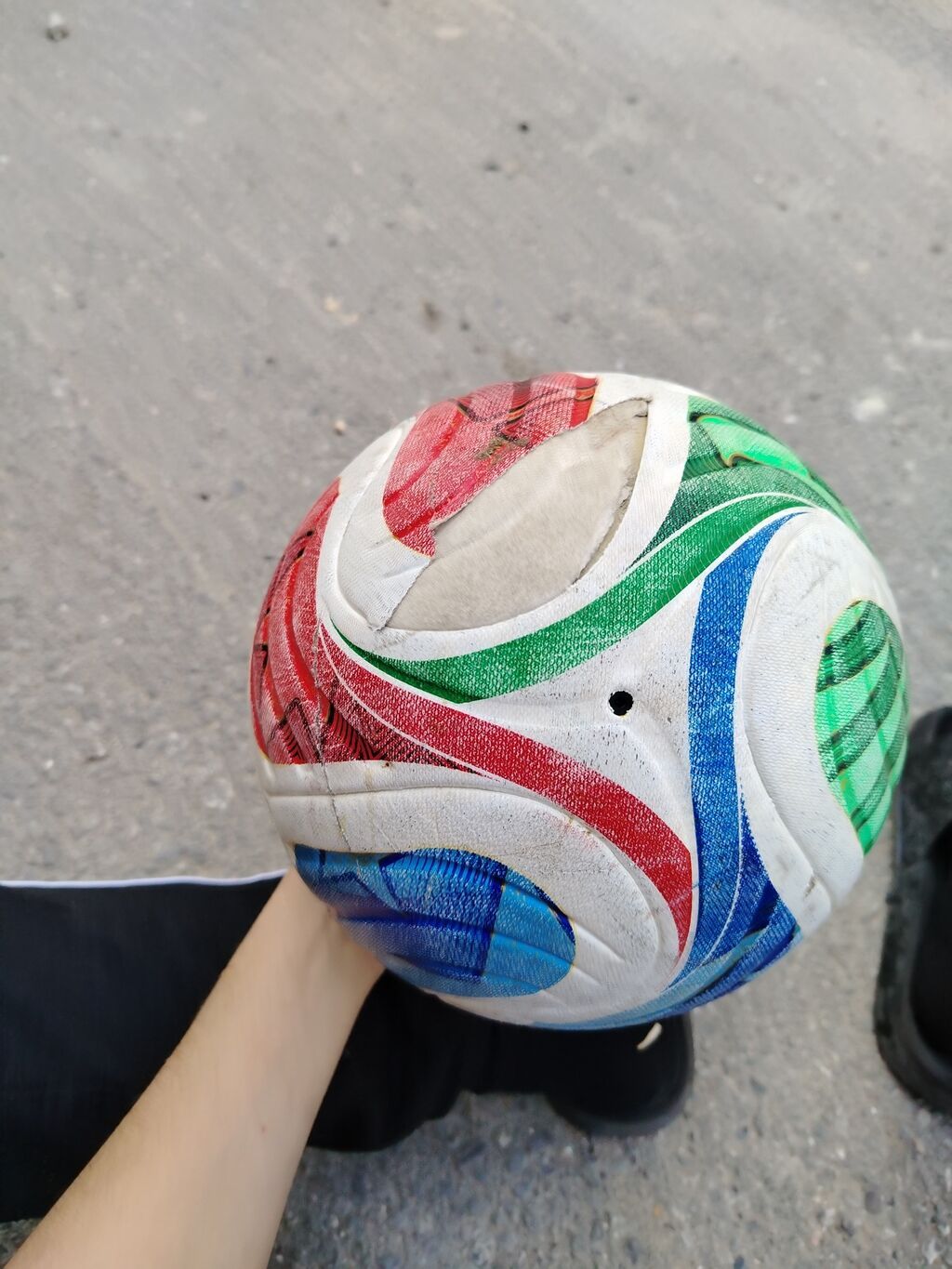 Futbol topu – Trıomda (Fıfa loqolu dur 40 real alcya endirim olacaq — Top oyunları, Masazır (4)