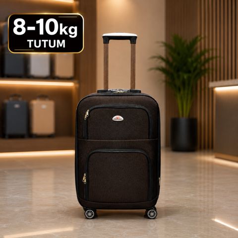 Çamadan, Parça, Qəhvəyi, ölçü S, 8-10 kq tutum — Bakı