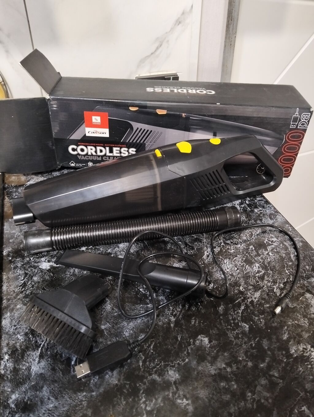 Məhsul: CarSun Cordless Vacuum Cleaner – simsiz əl tozsoranı — Tozsoran, Saray (2)