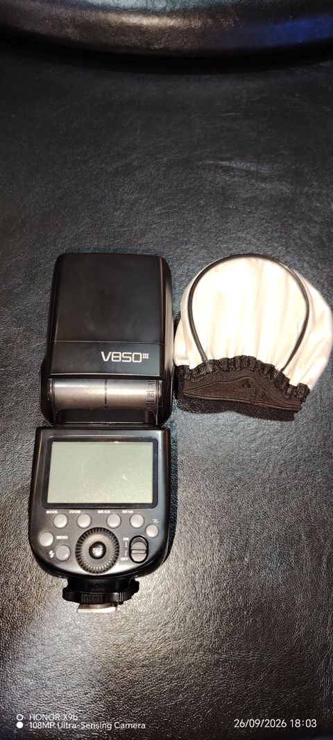 Godox V850 III portativ fotoaparat flaşı + diffuzor aksesuarı — Xırdalan