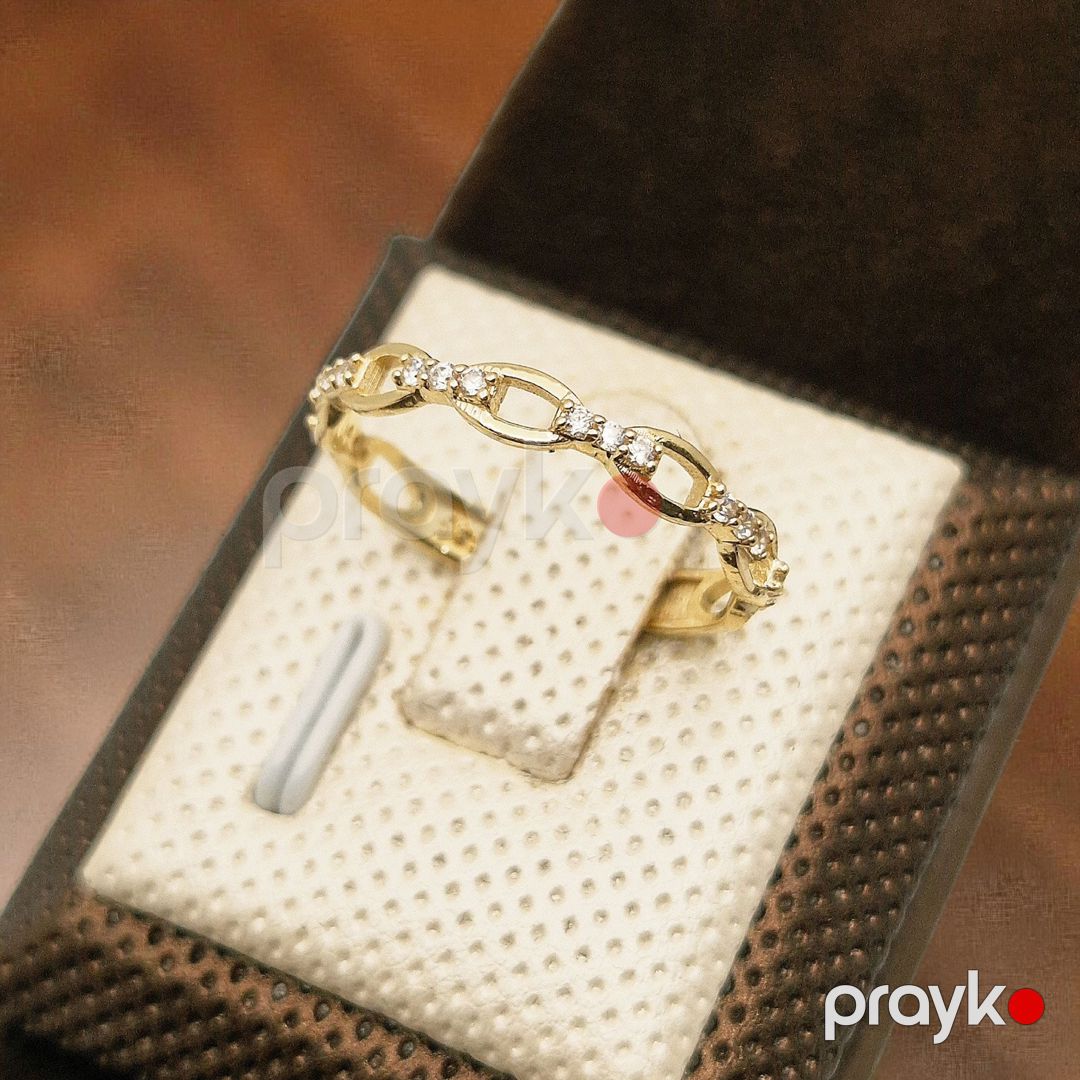 Üzük qadınlar üçün Azgold_10136, qızıl 585 əyar No Brand — Mallar, Bakı (3)