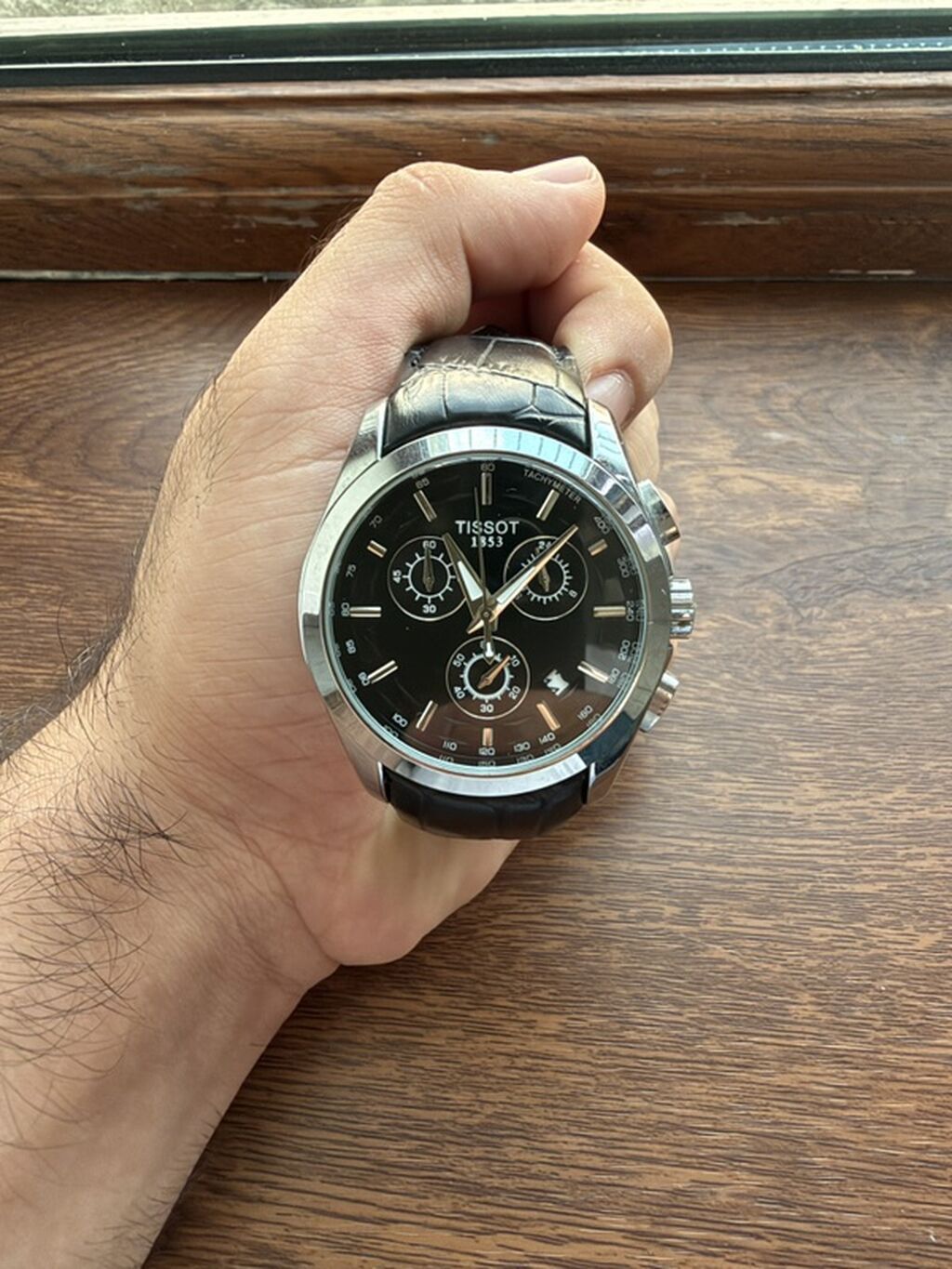 Tissot kişi qol saatı – xronoqraf, takimetr və tarix göstəricili — Qol saatları, Xırdalan (4)
