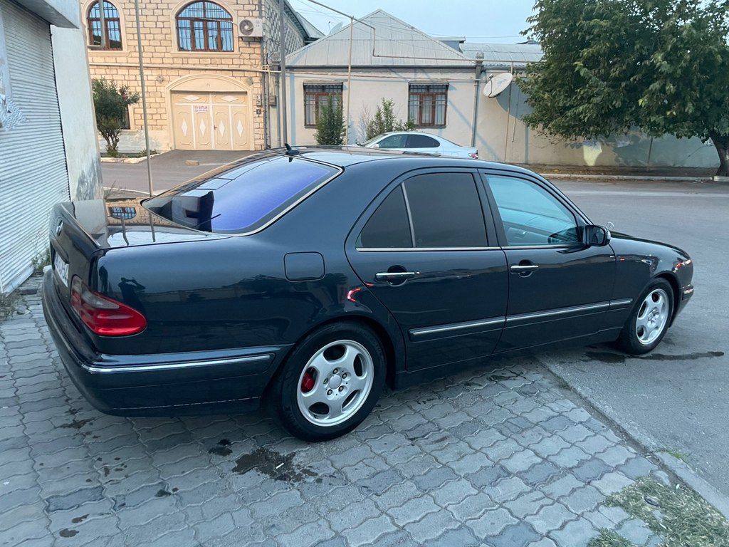 Mercedes E 270, 2.7 L, 2000 il, 345 280 km 20-CJ-545 — Avtomobillər, Gəncə (12)