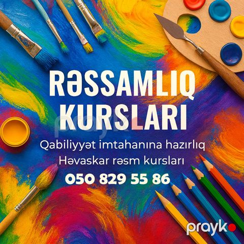 Rəsm Bacarığını Peşəyə Çevir — Dizayn kursları, rəsm