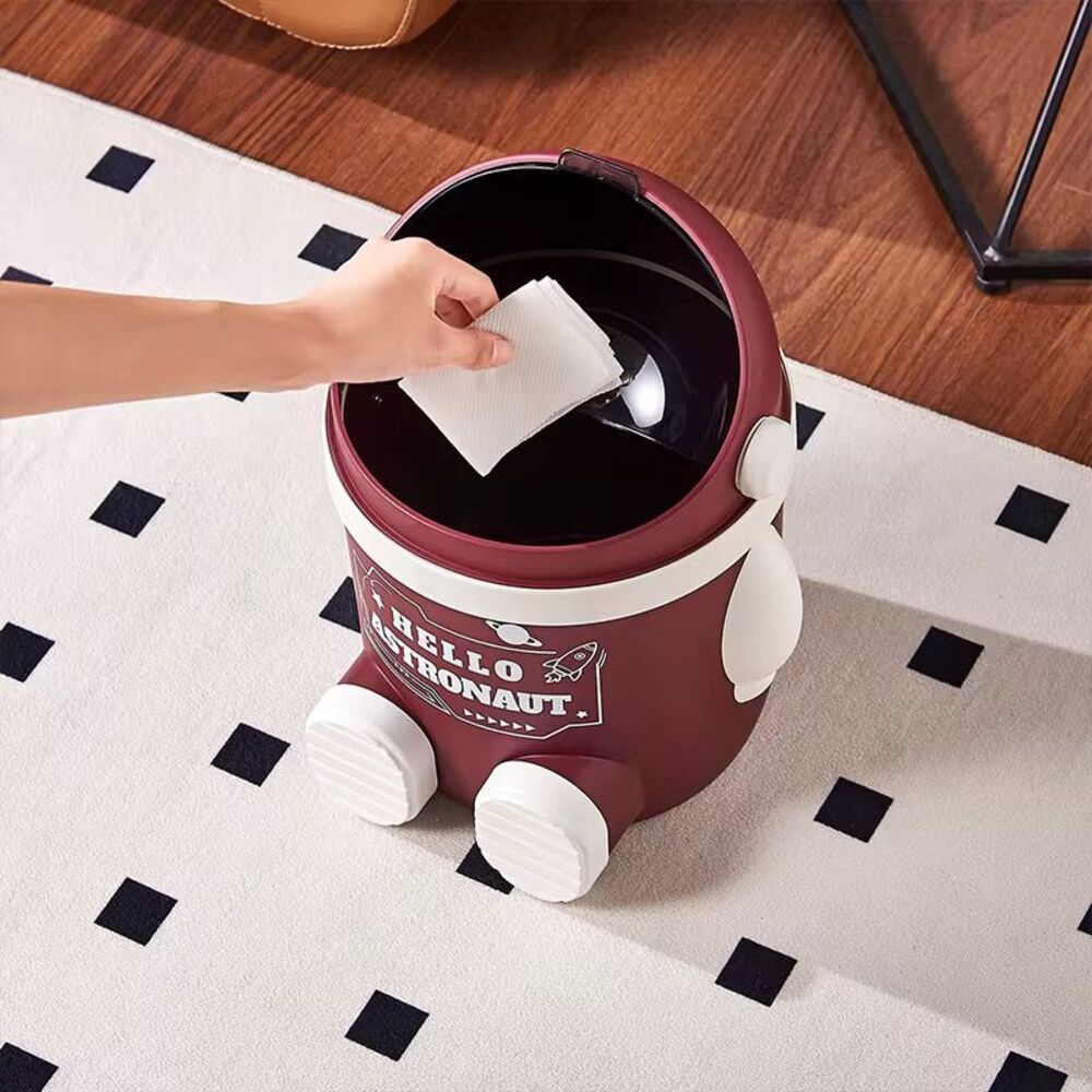 Zibil qabı Astronaut MH20820, plastik/polipropilen, qırmızı, 60 l — Mallar, Bakı (2)