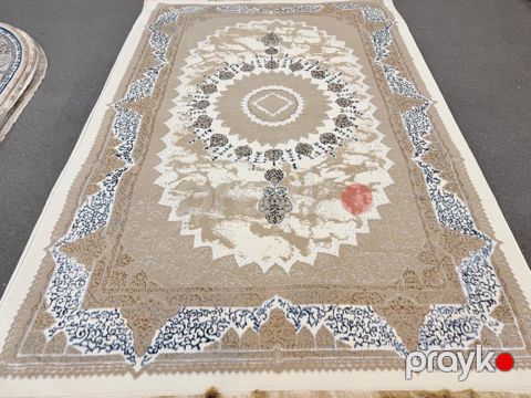 Xalça SH96, ipək, bej, 230x150 sm — Bakı