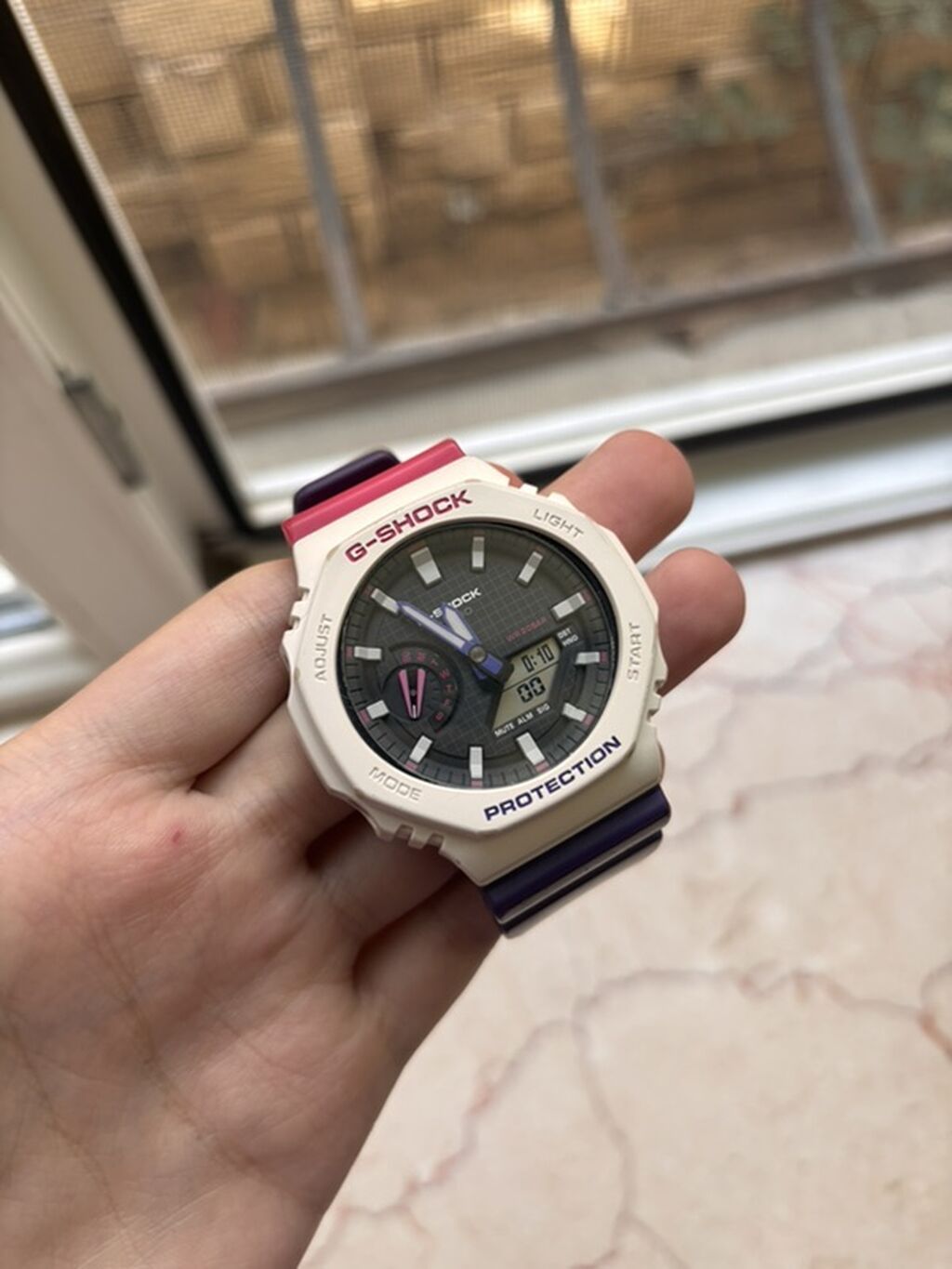 Casio G‑shock GA‑2100 seriyasına bənzər analoq‑rəqəmsal qol saatı — Qol saatları, Mehdiabad (2)
