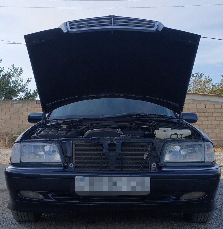 Mercedes C 200, 2.0 L, 1998 il, 386 000 km — Avtomobillər, Tərtər (4)