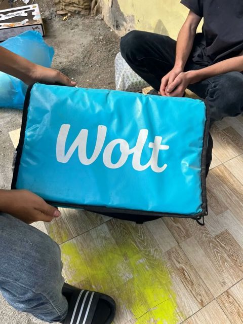 Wolt brendli izotermik çatdırılma çantası tezedi isdenmiyib — Bakı