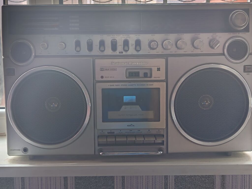 National Panasonic RX-5500 portativ stereo maqnitofon Xüsusiyyətlər — Digər, Digah (3)