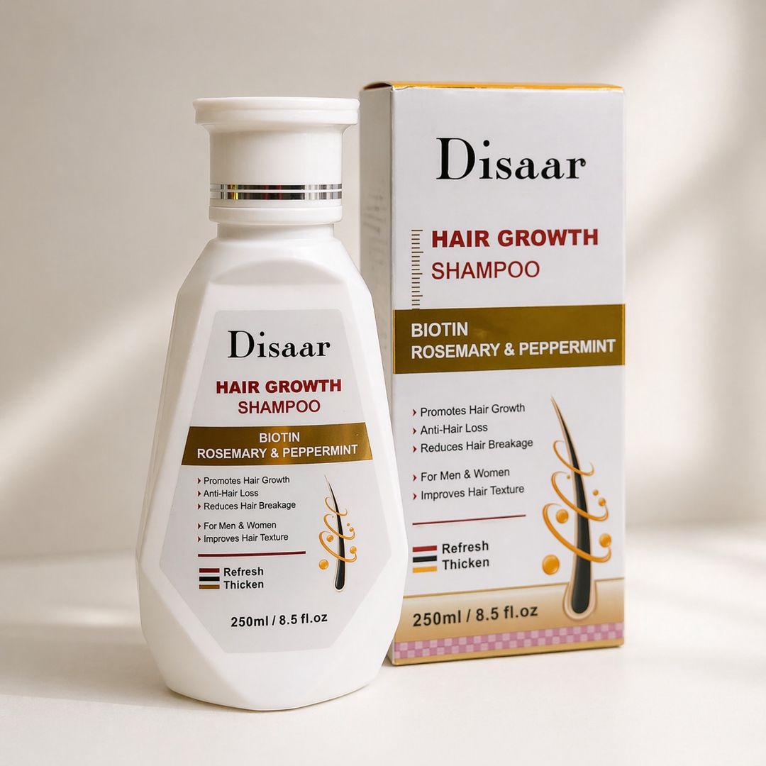 Saç şampunu Disaar Hair Growth Shampoo Biotin, Rosemary&Peppermint 250 ml — Mallar, Bakı
