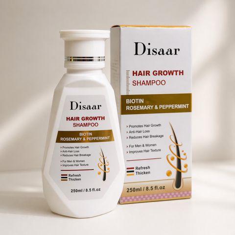 Saç şampunu Disaar Hair Growth Shampoo Biotin, Rosemary&Peppermint 250 ml — Bakı