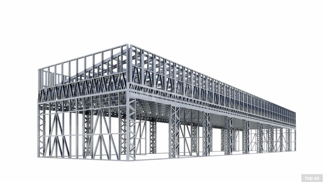 Ticarət cərgələrin konstruksiya istehsalı 223 m2 — Hazır konstruksiyalar, Bakı (3)
