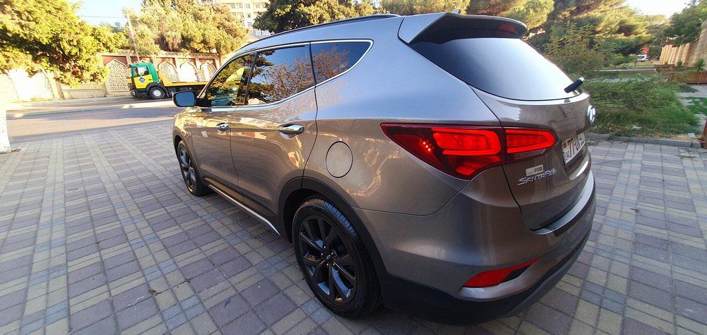 Hyundai Santa Fe, 2.0 L, 2017 il, 88 600 km 77-UX-920 — Avtomobillər, Bakı (7)