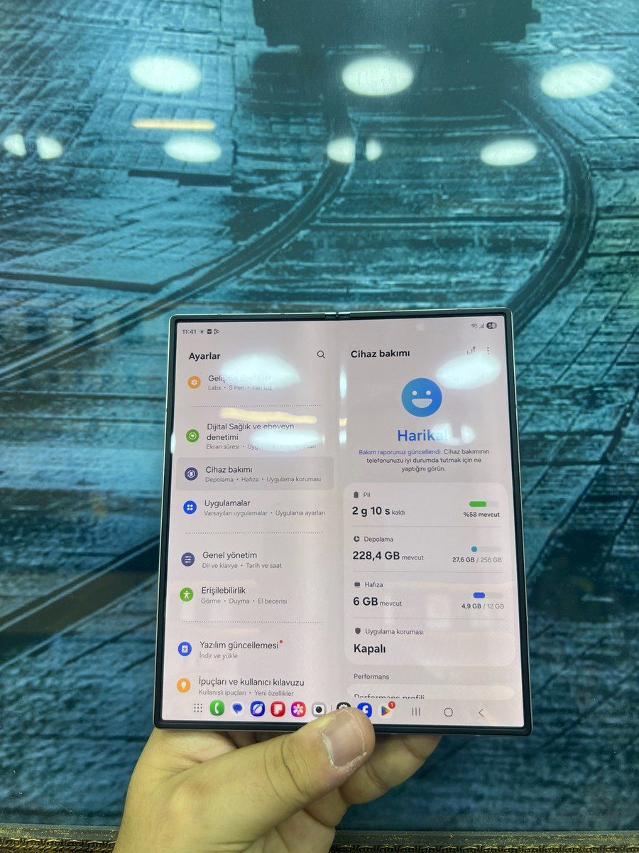 Samsung Galaxy Z Fold 6 Silver Shadow 256GB/12GB — Smartfonlar, Bakı (2)