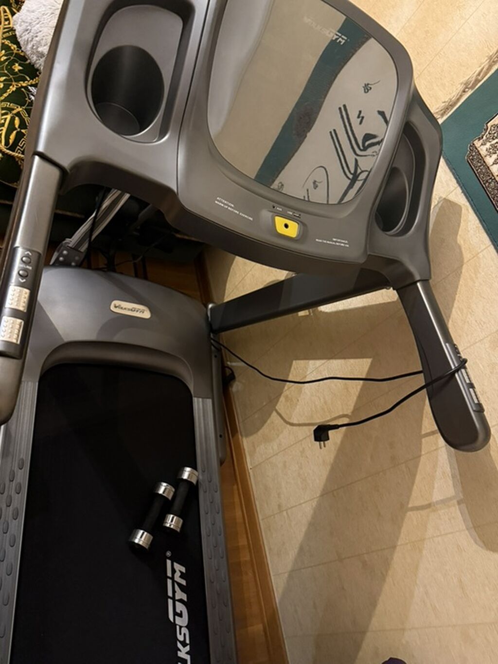 Qaçış trenajoru – WalksGym - Güclü elektrik mühərrikli qaçış yolu — Koşu simulyatorları, Bakı