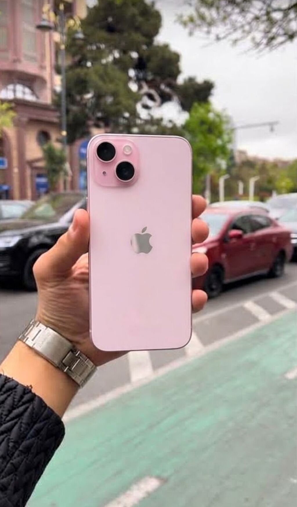 IPhone 15, 128 GB, Çəhrayı, Face ID — Apple iPhone, Bakı (2)