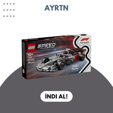 Lego Speed Champions Audi Revolut F1 Team R26 (77259) — Bakı