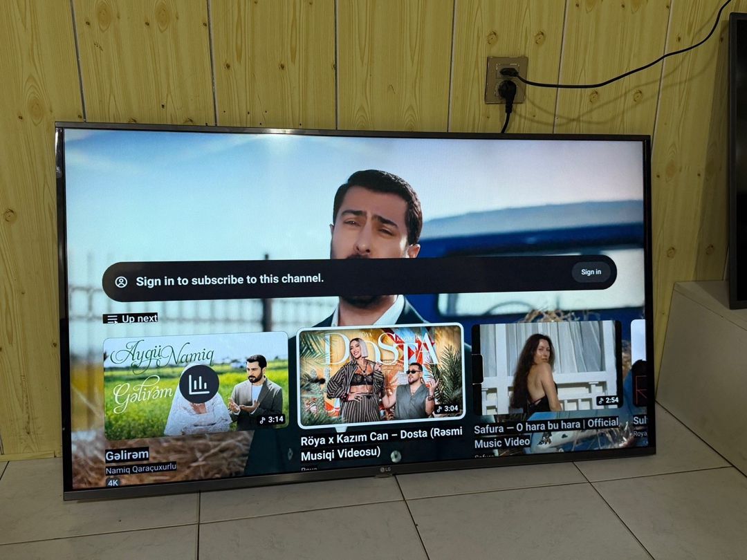 Televizor LG 140 sm — TV və Video, Bakı (2)