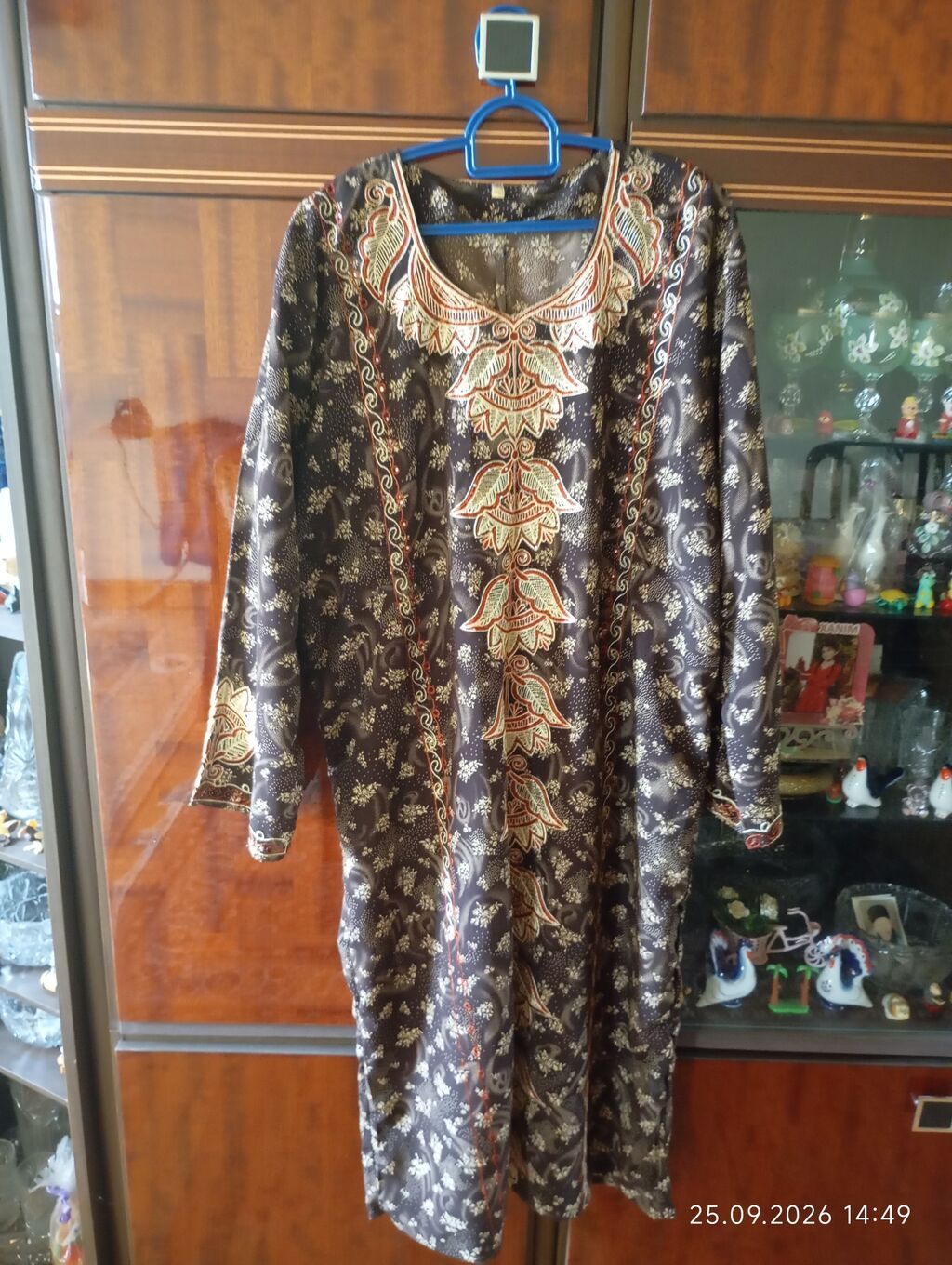 Qadın geyimləri dəsti 1) Qara palto-kardiqan - Minimalist dizayn — Kostyum, Bakı (4)
