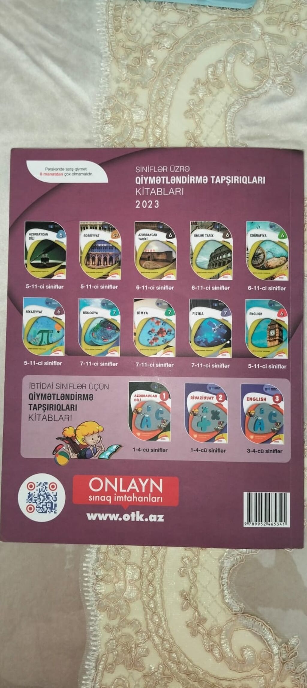 Riyaziyyat 6-cı sinif, 2023 il, Rayonlara çatdırılma — Kitablar, Neftçala (2)