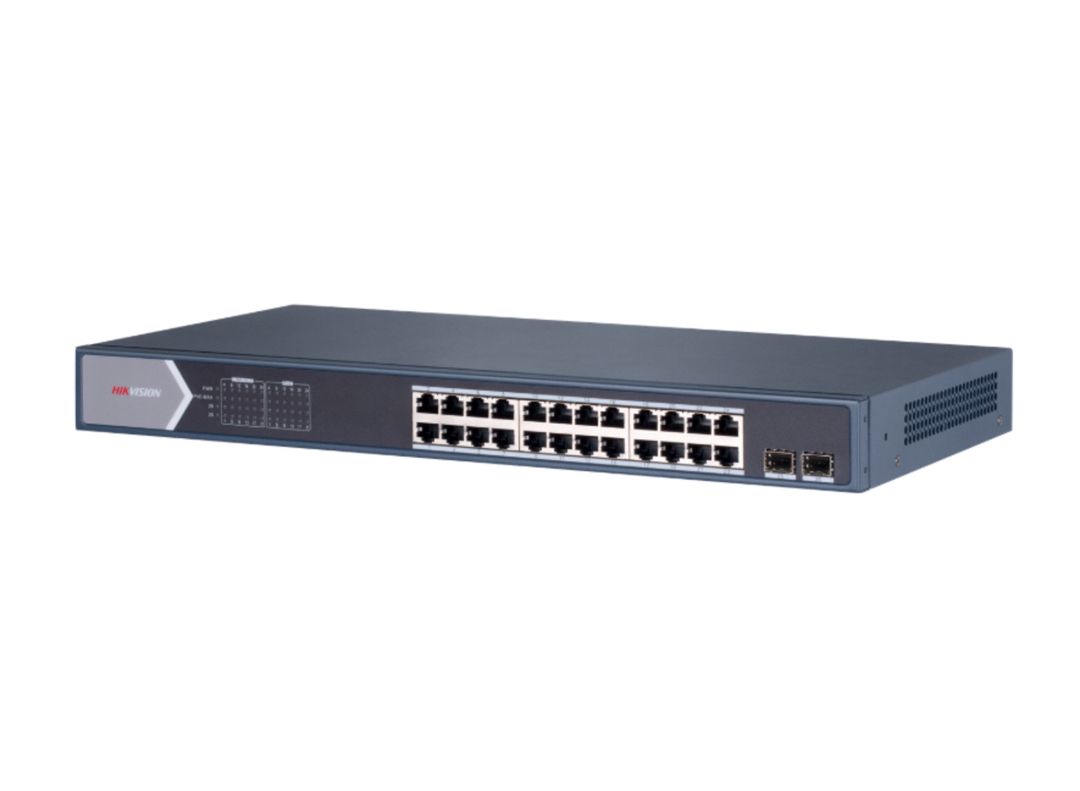 Hikvision DS-3E0526P-E/M 24 Port Gigabit Unmanaged PoE Switch — Şəbəkə və server avadanlığı, Bakı (6)