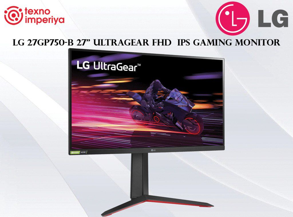 "LG 27GP750-B 27” Ultragear FHD (1920 x 1080) IPS" Gaming Monitor — Kompüterlər və noutbuklar, Bakı (6)