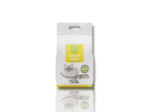 Hopdurucu doldurucu Nunbell Tofu Cat Litter pişiklər üçün, çobanyastığı ətirli, 6 l — Bakı