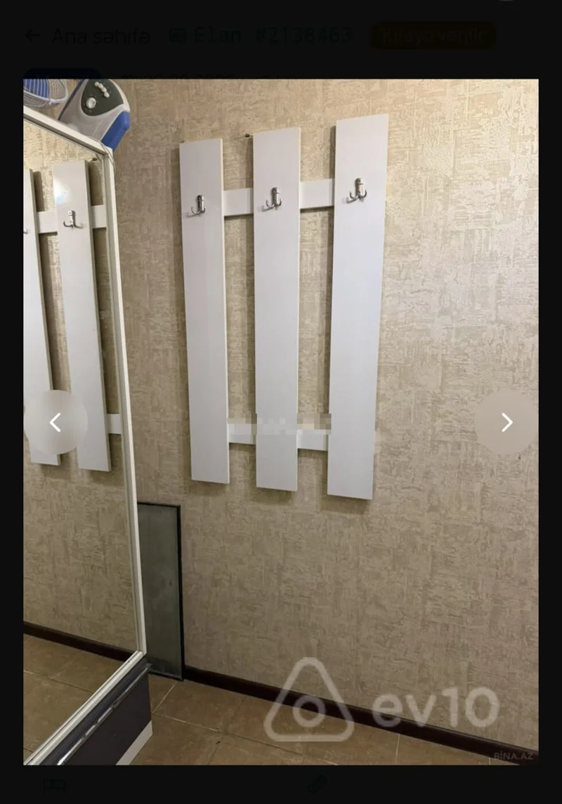 2 otaqlı mənzil, 55 m², Şərifzadə küç. 116 — kirayə — Mənzil, Bakı (11)