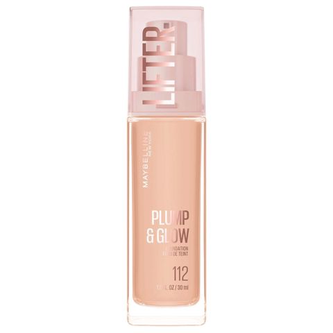 Tonal krem Maybelline Lifter Plump & Glow Foundation SPF15 New York ton 112, 30 ml — Bakı