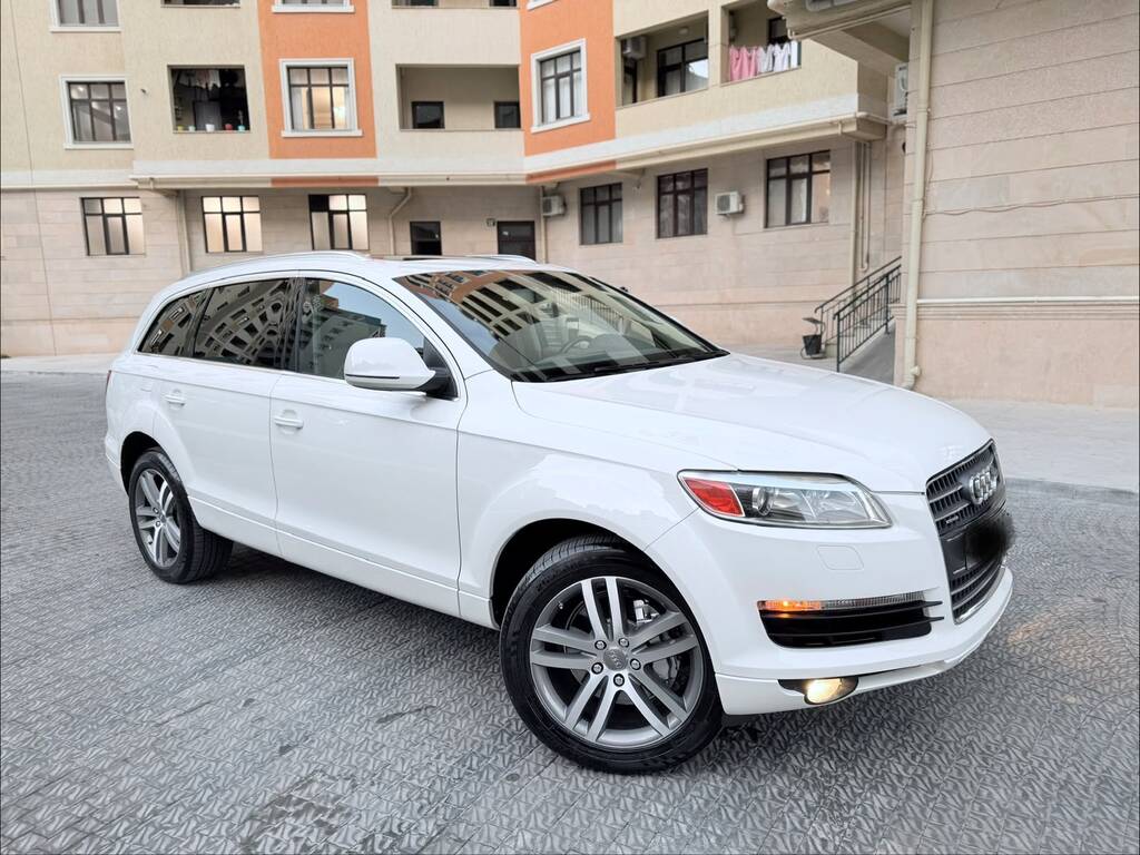 Audi Q7, 3.6 L, 2007 il, 100 900 km — Avtomobillər, Bakı (2)