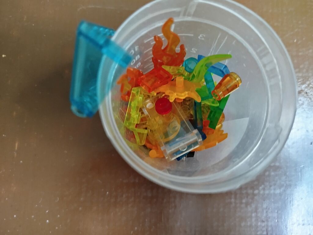 Lego qarışıq detalları – müxtəlif paketlərdə - Rəngarəng qarışıq — Konstruktorlar, Qusar (4)